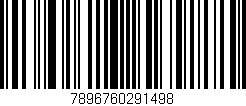 Código de barras (EAN, GTIN, SKU, ISBN): '7896760291498'