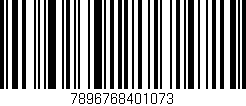 Código de barras (EAN, GTIN, SKU, ISBN): '7896768401073'