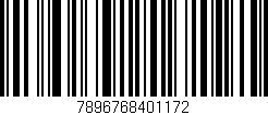 Código de barras (EAN, GTIN, SKU, ISBN): '7896768401172'