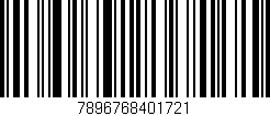 Código de barras (EAN, GTIN, SKU, ISBN): '7896768401721'