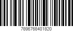 Código de barras (EAN, GTIN, SKU, ISBN): '7896768401820'