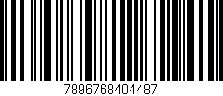 Código de barras (EAN, GTIN, SKU, ISBN): '7896768404487'