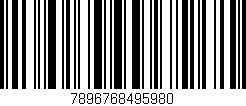 Código de barras (EAN, GTIN, SKU, ISBN): '7896768495980'