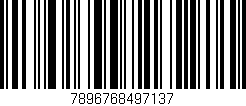 Código de barras (EAN, GTIN, SKU, ISBN): '7896768497137'