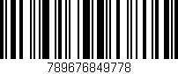 Código de barras (EAN, GTIN, SKU, ISBN): '789676849778'