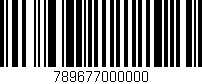 Código de barras (EAN, GTIN, SKU, ISBN): '789677000000'