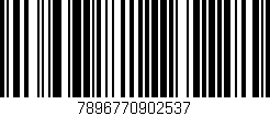 Código de barras (EAN, GTIN, SKU, ISBN): '7896770902537'