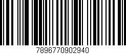 Código de barras (EAN, GTIN, SKU, ISBN): '7896770902940'