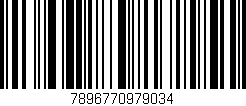 Código de barras (EAN, GTIN, SKU, ISBN): '7896770979034'