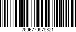 Código de barras (EAN, GTIN, SKU, ISBN): '7896770979621'