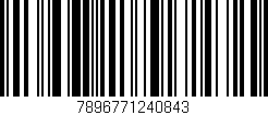 Código de barras (EAN, GTIN, SKU, ISBN): '7896771240843'