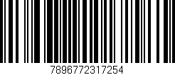 Código de barras (EAN, GTIN, SKU, ISBN): '7896772317254'
