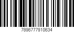 Código de barras (EAN, GTIN, SKU, ISBN): '7896777910634'