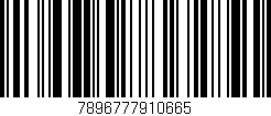 Código de barras (EAN, GTIN, SKU, ISBN): '7896777910665'