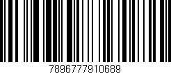 Código de barras (EAN, GTIN, SKU, ISBN): '7896777910689'