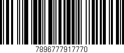 Código de barras (EAN, GTIN, SKU, ISBN): '7896777917770'