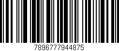 Código de barras (EAN, GTIN, SKU, ISBN): '7896777944875'