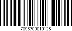 Código de barras (EAN, GTIN, SKU, ISBN): '7896788010125'