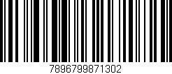 Código de barras (EAN, GTIN, SKU, ISBN): '7896799871302'