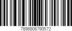 Código de barras (EAN, GTIN, SKU, ISBN): '7896806790572'