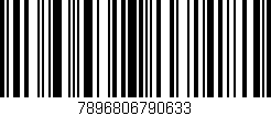 Código de barras (EAN, GTIN, SKU, ISBN): '7896806790633'