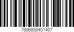 Código de barras (EAN, GTIN, SKU, ISBN): '7896808401407'
