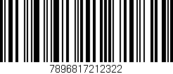 Código de barras (EAN, GTIN, SKU, ISBN): '7896817212322'