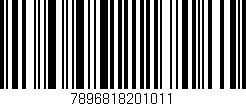 Código de barras (EAN, GTIN, SKU, ISBN): '7896818201011'