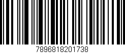 Código de barras (EAN, GTIN, SKU, ISBN): '7896818201738'