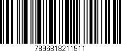 Código de barras (EAN, GTIN, SKU, ISBN): '7896818211911'