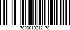 Código de barras (EAN, GTIN, SKU, ISBN): '7896818212178'