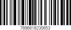 Código de barras (EAN, GTIN, SKU, ISBN): '7896818230653'