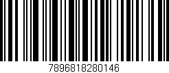 Código de barras (EAN, GTIN, SKU, ISBN): '7896818280146'