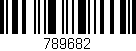 Código de barras (EAN, GTIN, SKU, ISBN): '789682'