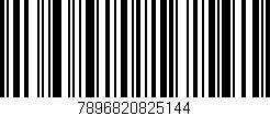 Código de barras (EAN, GTIN, SKU, ISBN): '7896820825144'