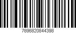 Código de barras (EAN, GTIN, SKU, ISBN): '7896820844398'