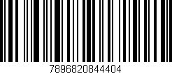 Código de barras (EAN, GTIN, SKU, ISBN): '7896820844404'