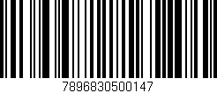 Código de barras (EAN, GTIN, SKU, ISBN): '7896830500147'