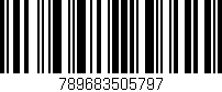 Código de barras (EAN, GTIN, SKU, ISBN): '789683505797'