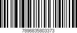 Código de barras (EAN, GTIN, SKU, ISBN): '7896835803373'