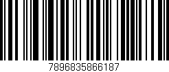 Código de barras (EAN, GTIN, SKU, ISBN): '7896835866187'