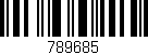 Código de barras (EAN, GTIN, SKU, ISBN): '789685'