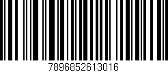 Código de barras (EAN, GTIN, SKU, ISBN): '7896852613016'