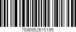 Código de barras (EAN, GTIN, SKU, ISBN): '7896852615195'
