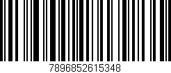 Código de barras (EAN, GTIN, SKU, ISBN): '7896852615348'