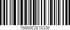 Código de barras (EAN, GTIN, SKU, ISBN): '7896852616338'