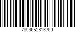 Código de barras (EAN, GTIN, SKU, ISBN): '7896852616789'