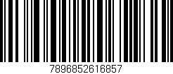 Código de barras (EAN, GTIN, SKU, ISBN): '7896852616857'
