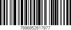 Código de barras (EAN, GTIN, SKU, ISBN): '7896852617977'