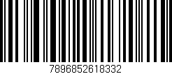 Código de barras (EAN, GTIN, SKU, ISBN): '7896852618332'